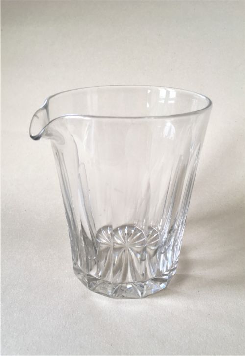 An Unusual Victorian Cut Mixing Glass