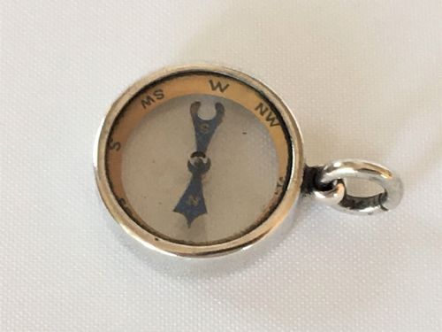A Rare Silver George V Compass