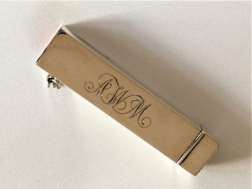 A Rare Edwardian Silver Vesta/sealing Wax Combo