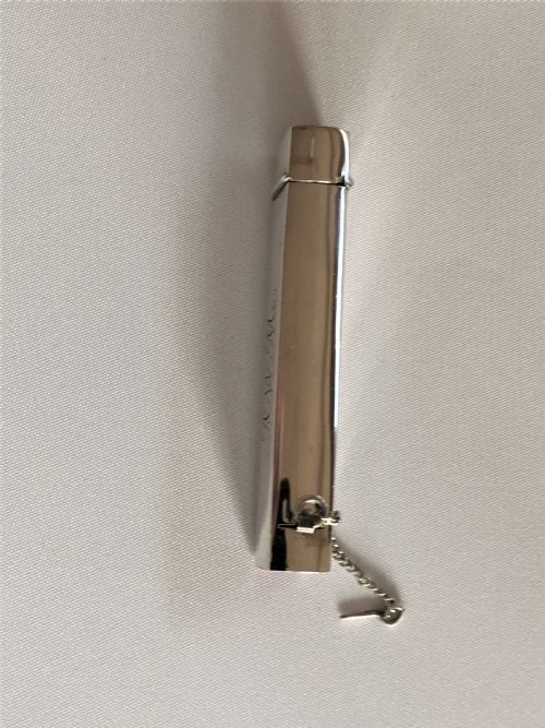 fig 1. A rare Edwardian silver vesta/sealing wax combo