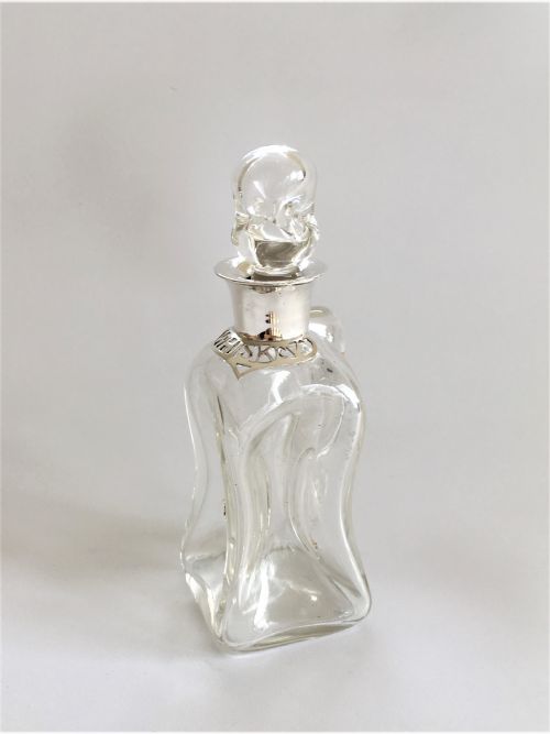 An Unusual Edwardian Silver Mounted Whiskey Noggin