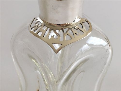 fig 1. An unusual Edwardian silver mounted Whiskey noggin
