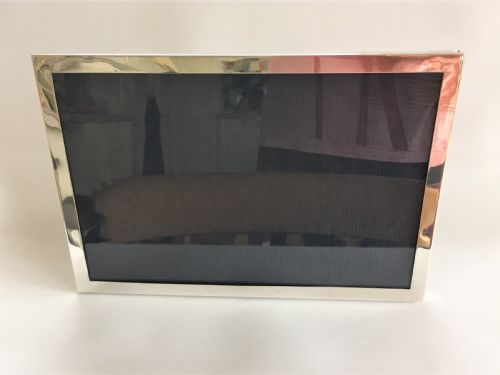 fig 1. A large George V silver landscape photo frame