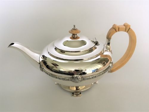 fig 1. A superior quality Arts & Crafts silver tea set