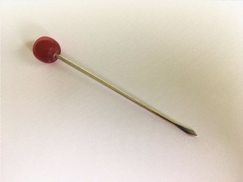fig 1. A charming set of six Sterling silver 'cherry' cocktail sticks