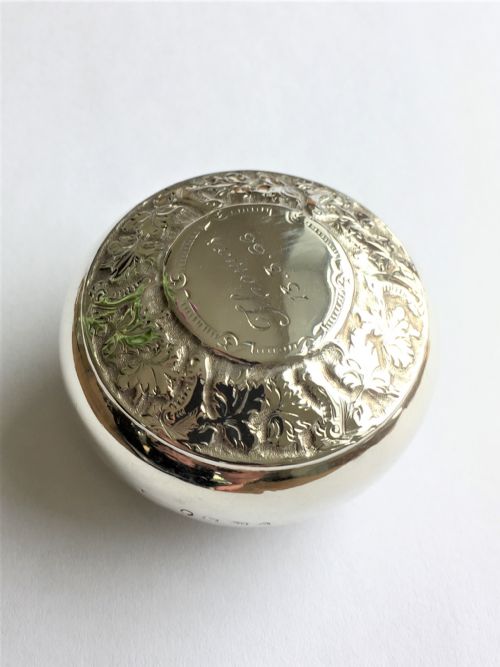 An Unusual Victorian Silver Snuff Box