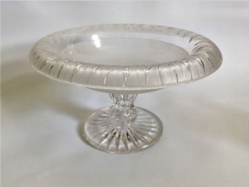 A Fabulous Victorian Cut and Frosted Comport