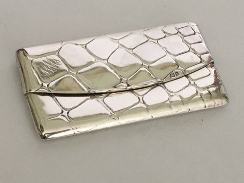 A Fabulous Sampson Morden Silver Card Case