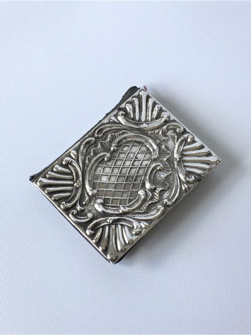A Chester Silver Novelty Notebook Needle Case
