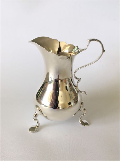 A Lovely Chester Silver Edwardian Cream Jug