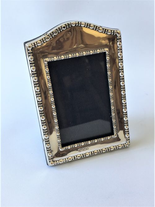 A Charming Small Silver Photo Frame