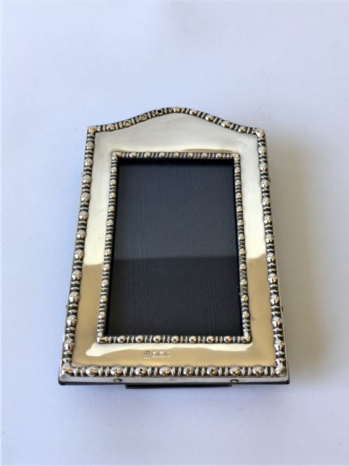 fig 1. A charming small silver photo frame