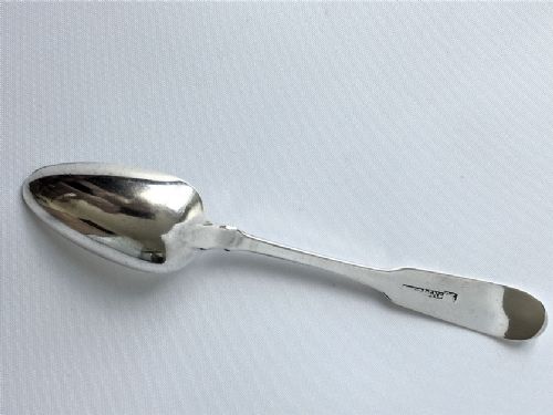 Female Silversmith Irish Provincial Silver Teaspoon