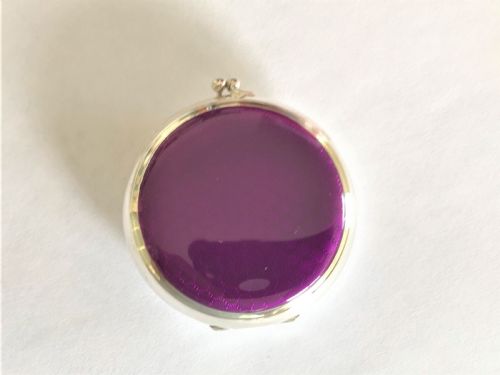 fig 1. A superb silver & guilloche enamel compact