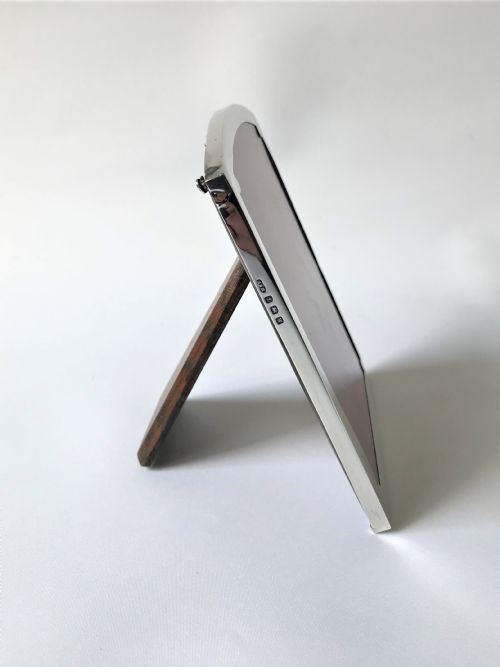 fig 1. A small Arts & Crafts silver photo frame