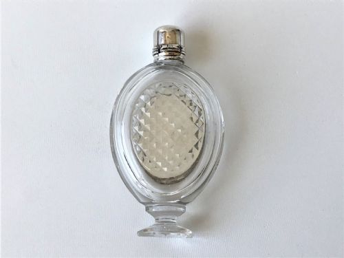 fig 1. A gorgeous French silver mounted scent bottle