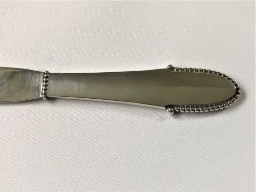 fig 1. An Arts & Crafts Georg Jensen silver butterknife