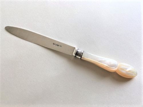 A Superb Edwardian Silver Bladed Letter Opener