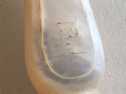 fig 1. A superb Edwardian silver bladed letter opener
