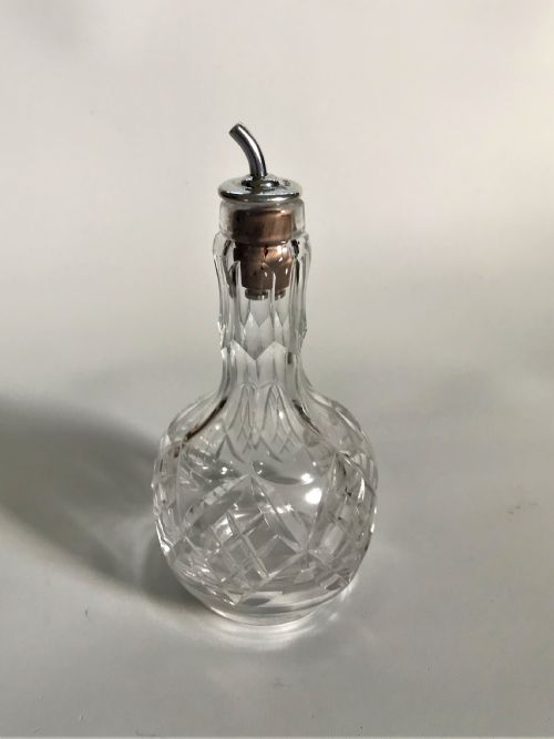 A Charming Silver Mounted Angostura Bitters Jigger