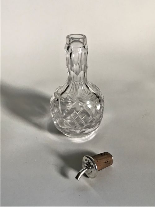 fig 1. A charming silver mounted Angostura bitters jigger