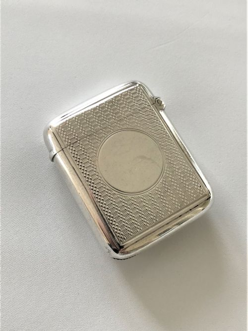 A Superior Victorian Chester Silver Vesta