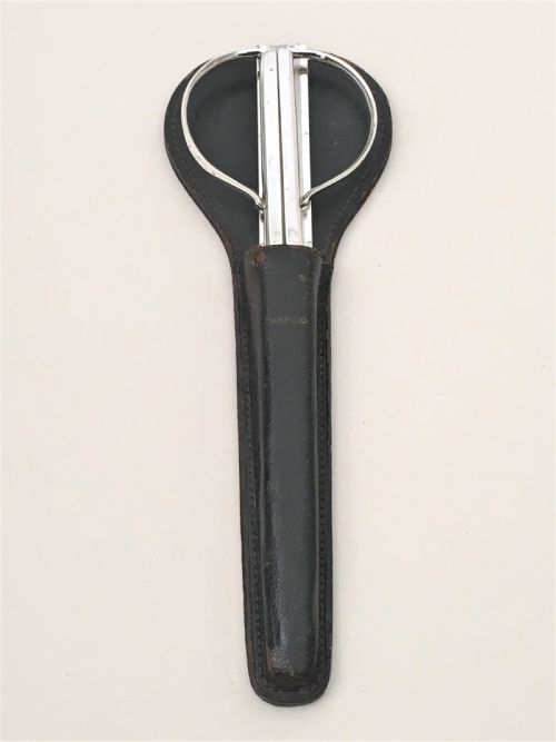 fig 1. A Modernist pair of silver paper scissors & letter opener
