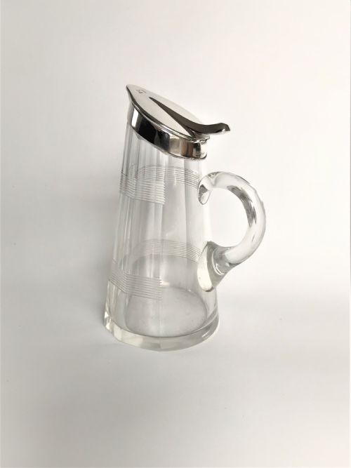 A Rare Edwardian Silver Mounted Whisky Companion