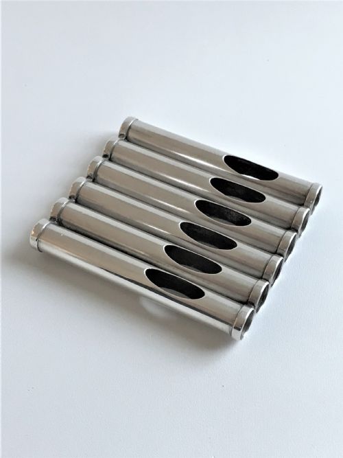 A Rare Novelty Silver Gun Cartridge Cheroot Case