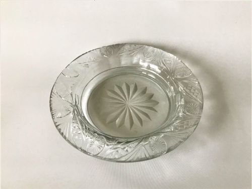 A Superb Georgian Cut Glass Wine Bottle/decanter Coaster