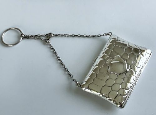 A Superb Edwardian Chester Silver Cocktail Purse