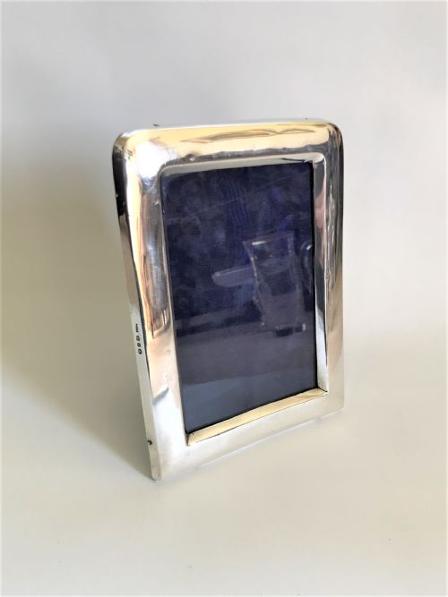 A Stylish Victorian Silver Photo Frame
