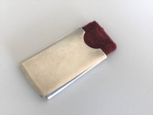 fig 1. A Stylish Sampson Morden Silver Needle Book