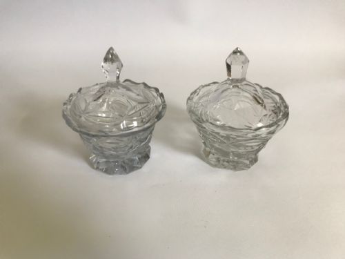 A Superb Pair of Georgian Lidded Condiment Pots