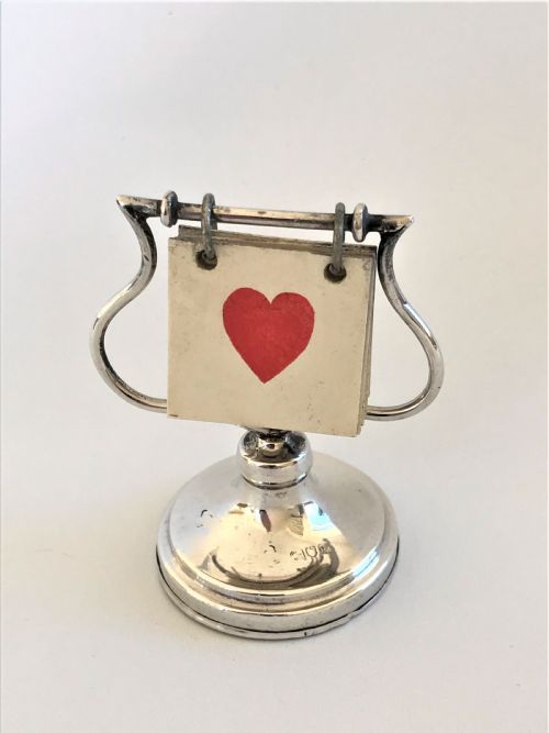A Lovely George V Silver Trump Marker