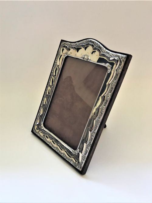 A Handsome George V Silver Photo Frame