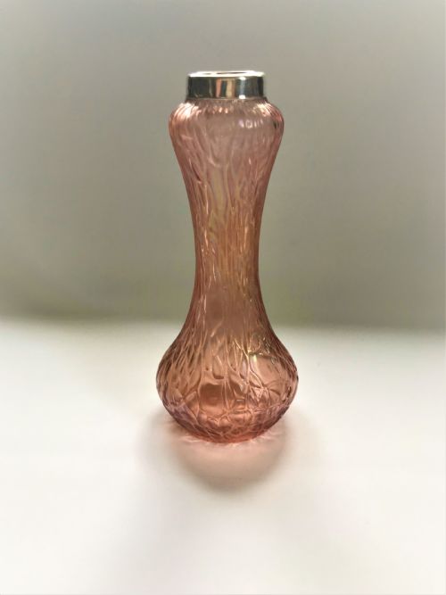 A Charming Art Nouveau Silver Mounted Vase