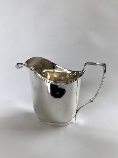 A Stylish Georgian Silver Cream Jug