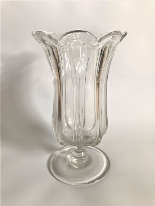 A Handsome Early Victorian Wrythen Celery Vase