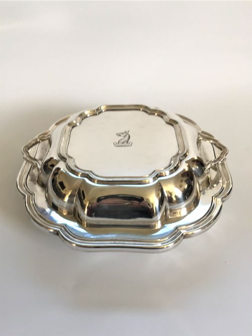 A Mid 19th Century Silver Plated Double Entree Dish