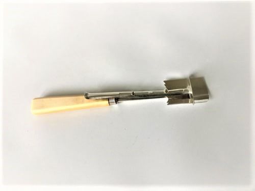A Delightful Georgian Silver Stilton/cheese Scoop
