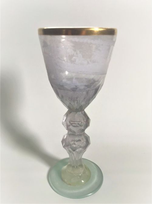An Imposing 19th Century Bohemian Goblet