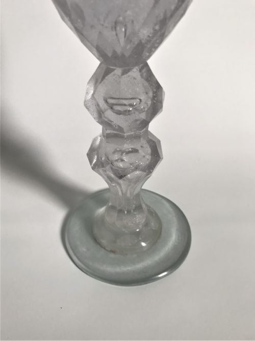 fig 1. An imposing 19th Century Bohemian goblet