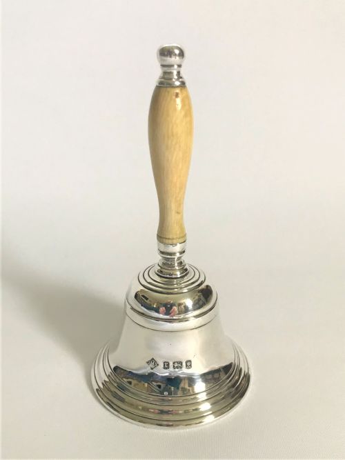 A Magnificent Quality Silver Table Bell