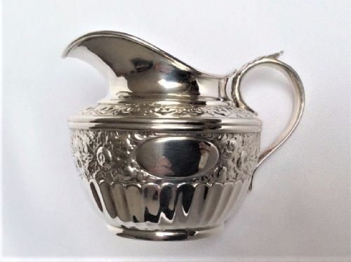 A Quality Victorian Silver Cream Jug