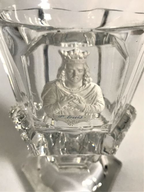 fig 1. A rare French 19th Century sulphide rummer