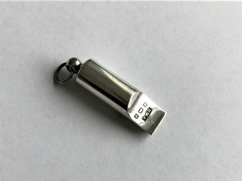 A Charming Edwardian Silver Dog Whistle