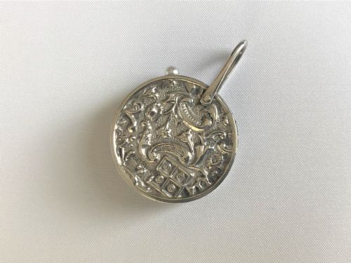 A Charming Edwardian Silver 'Wheel' Pin Cushion