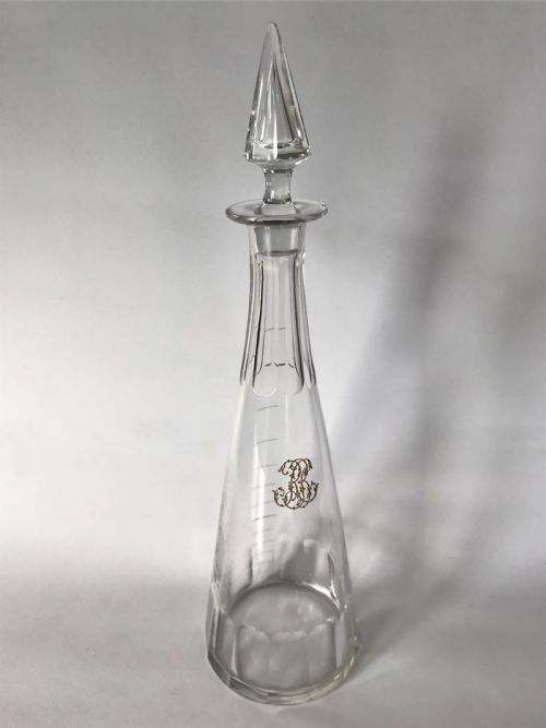 A Gorgeous Victorian Cut Glass Liqueur Decanter
