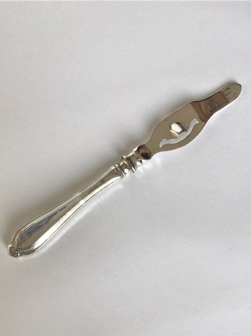 A Rare Silver Handled Orange Peeler of Patented Design